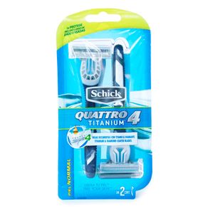 MAQUINA AFEITAR QUATTRO P/SENS SCHICK X2