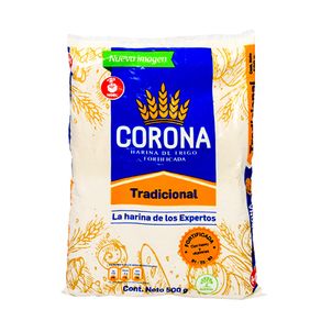 HARINA DE TRIGO CORONA x 500GR