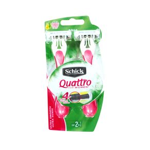 MAQUINA AFEITAR SCHICK QUATTRO X2