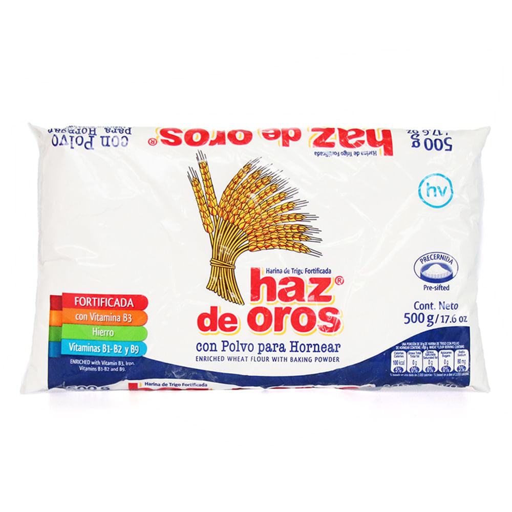 HARINA HAZ DE ORO PARA HORNEAR  x 500GR