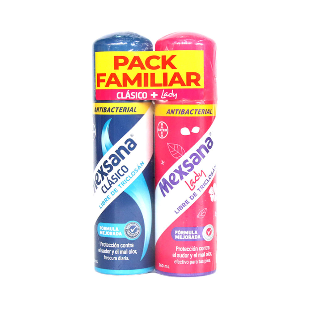 MEXANA ACTIBACTERIAL SPRAY *260ML+LADY