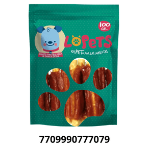JUGUETE COMESTIBLE LOPETS COSTILLA*100GR