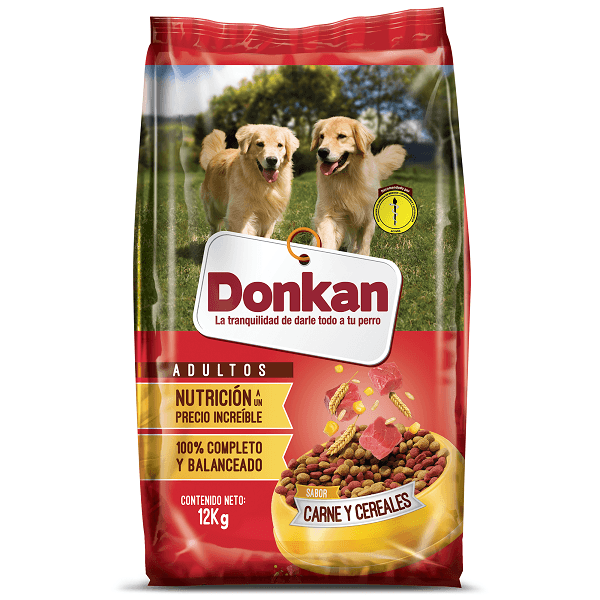 ALIMENTO PERRO DONKAN CARNE Y CEREA*12KG