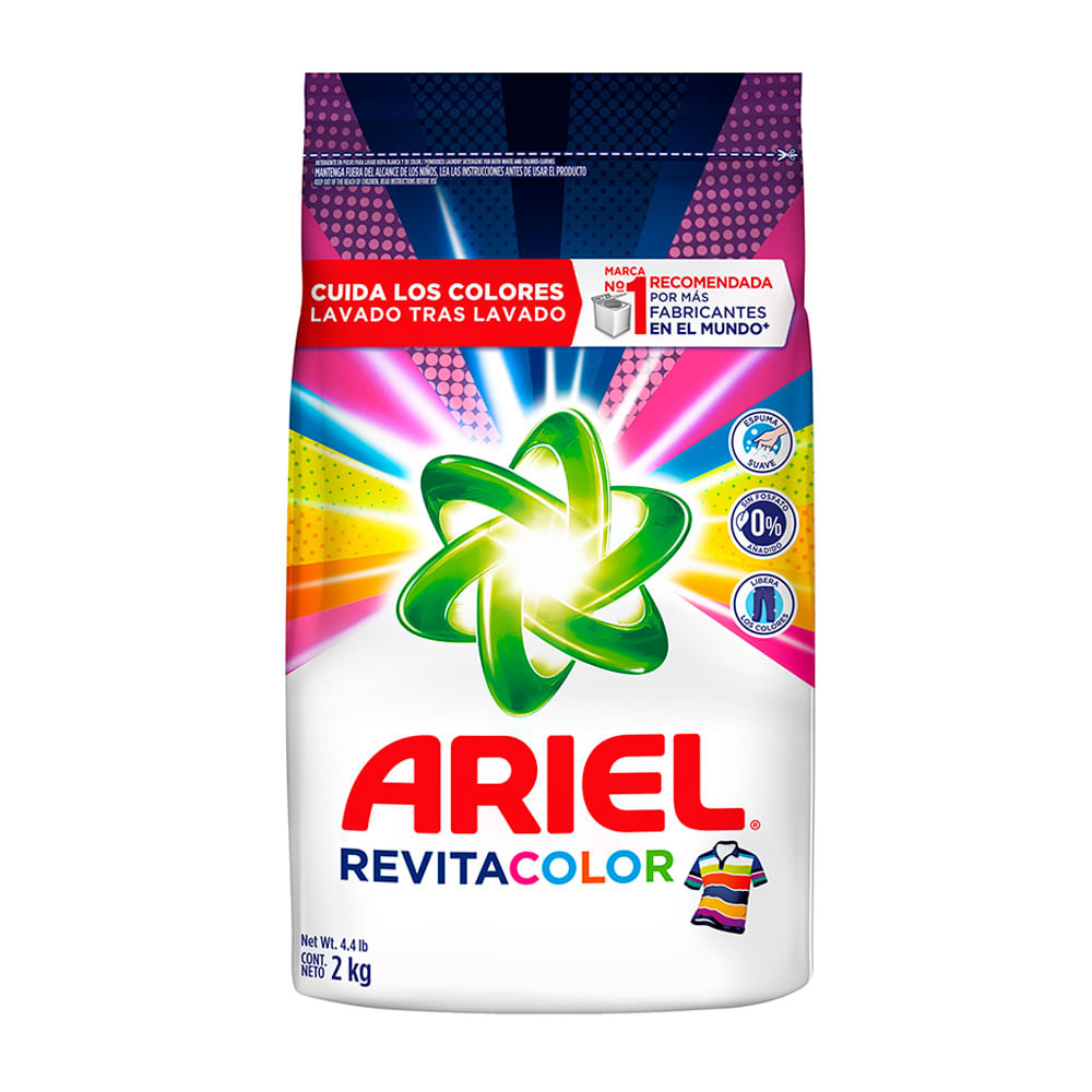 DETERGENTE REVITACOLOR ARIEL*2KG