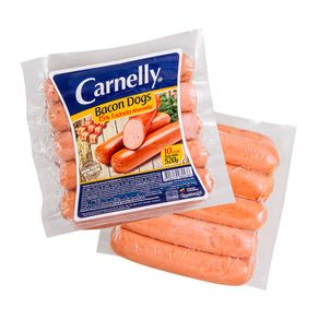 SALCHICHA BACON DOGS CARNELLY x 520GR