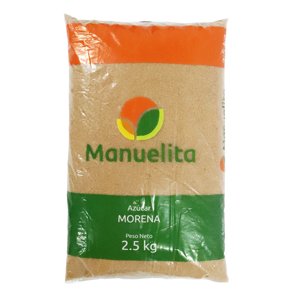 AZUCAR MANUELITA MORENA  x 2500GR