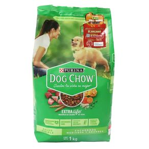 DOG CHOW CACHORROS MEDIANOS Y GRANDE*1KG