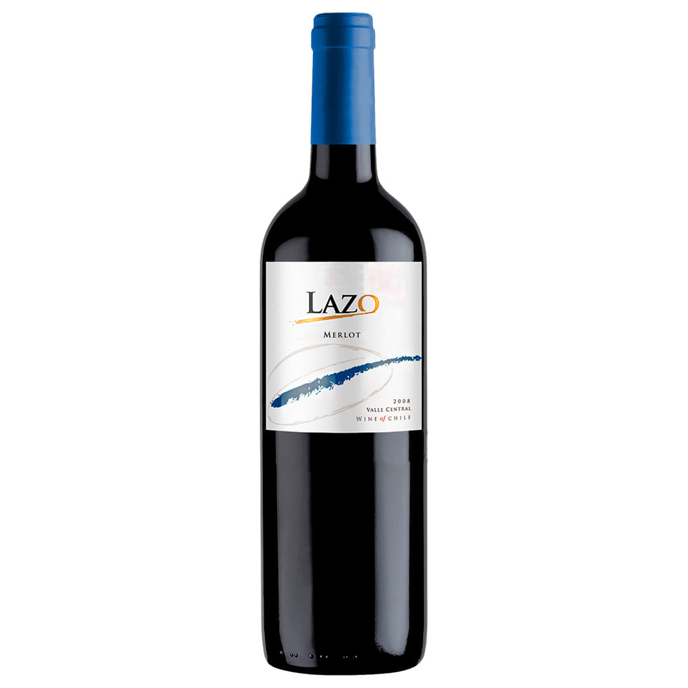 VINO TINTO MERLOT LAZO x 750ML