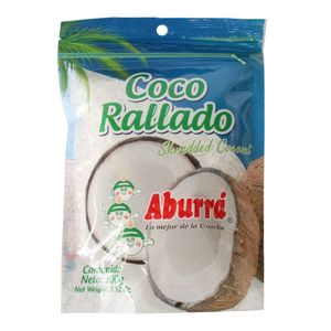 COCO RALLADO SIN AZUCAR ABURRA x 100GR