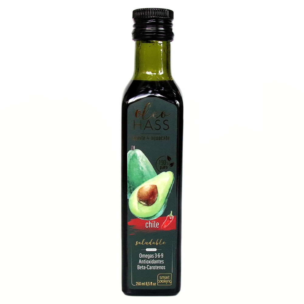 ACEITE AGUACA EXT VIRG SABOR CHILE*250ML