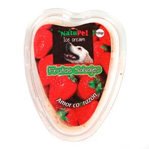 HELADO YOGURT NATUPET FRUTOS SALVA*100GR