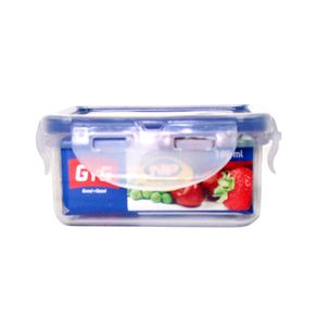 RECIPIENTE HERMETICO RECTAN x 180ml