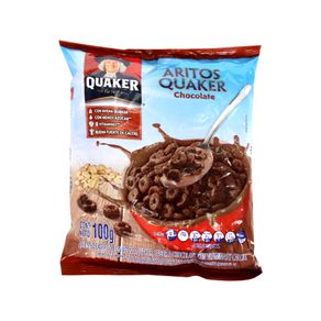 CEREAL ARITOS DE CHOCOLATE QUAKER*100GR