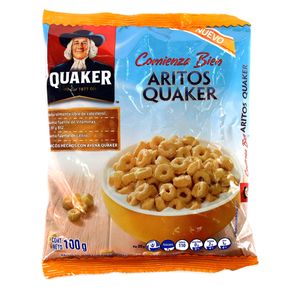 CEREAL QUAKER ARITOS 100GR
