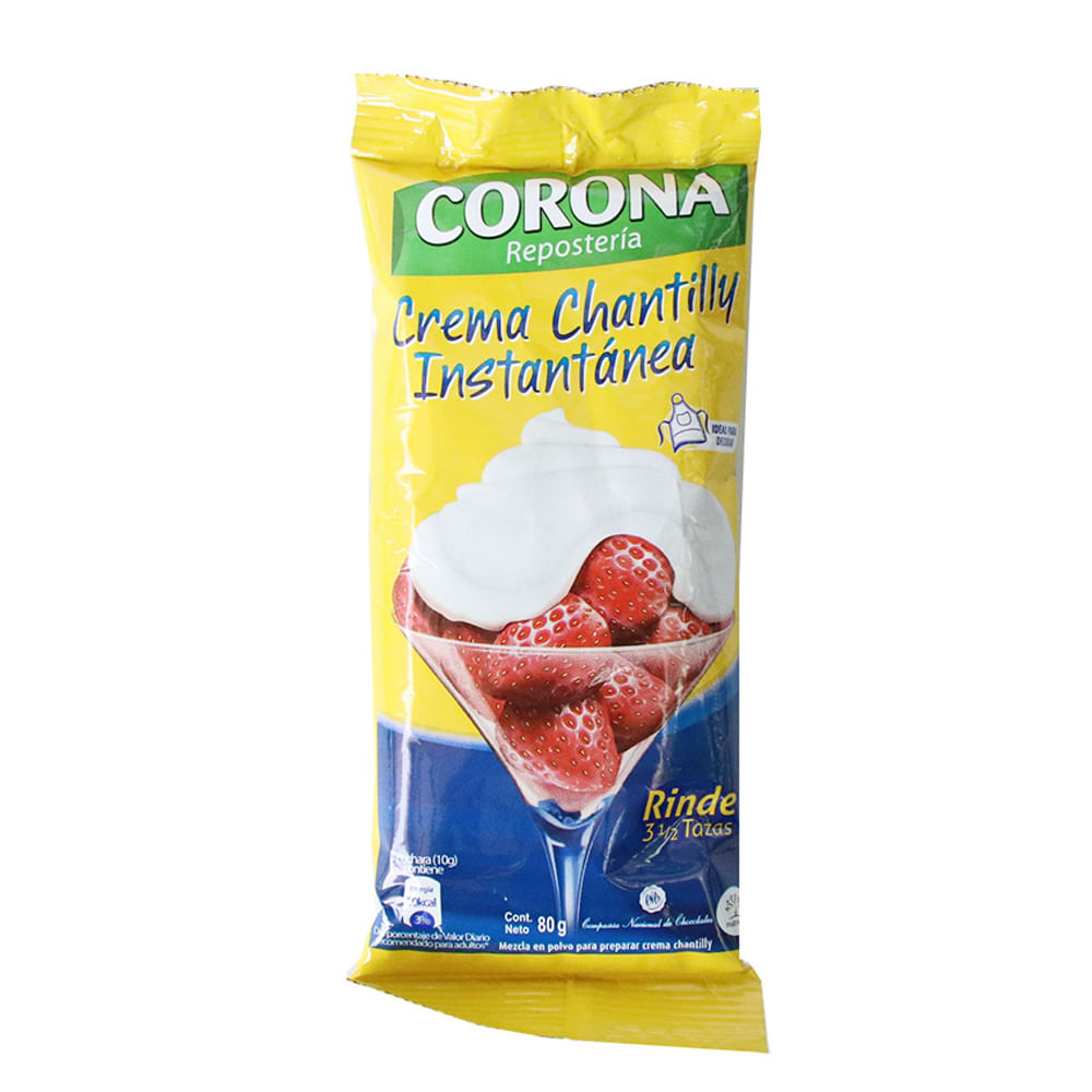 CREMA CHANTILLY CORONA  x 80GR