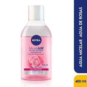 AGUA NIVEA MICELLAR ROSAS *400ML
