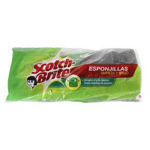 ESPONJILLA SCOTCH BRITE x 12U