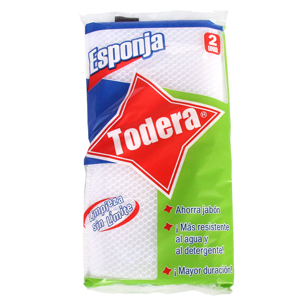 ESPONJA TODERA  x 2U