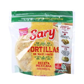 TORTILLA DE MAIZ SARY *240GR