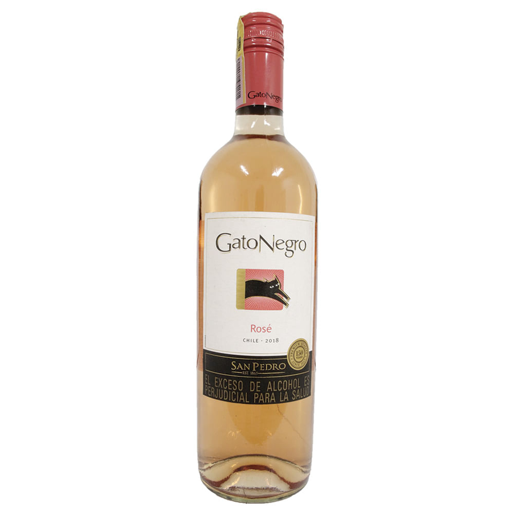 VINO ROSADO GATO NEGRO  x 750ML
