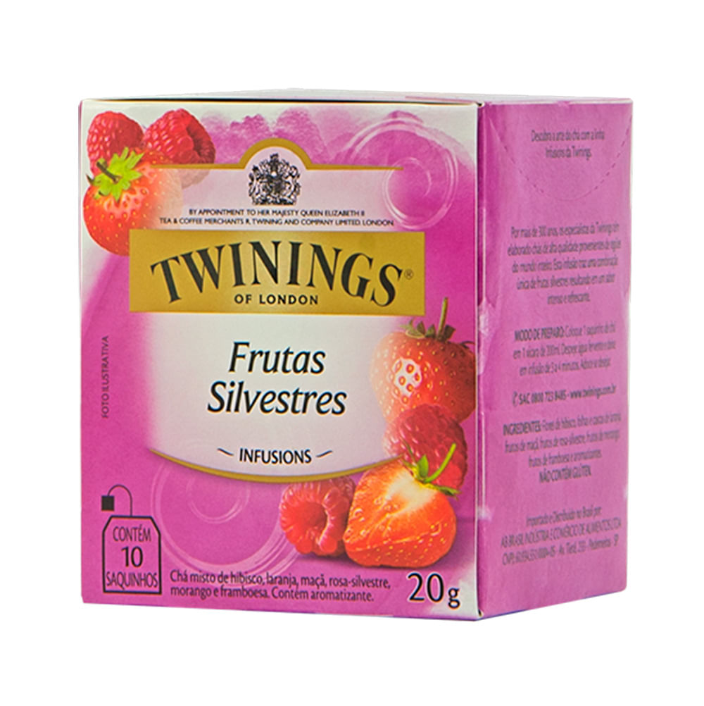 TE INFUSION FRUTAS SIL TWINING 10UN*20GR