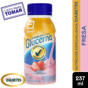 GLUCERNA LIQUIDA FRESA x 237 ML