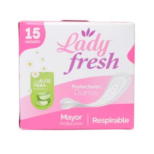 Protectores Diarios Lady Fresh*15 und