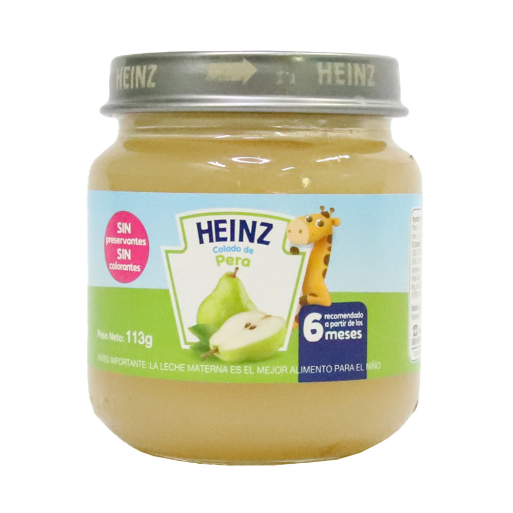 COMPOTA PERA HEINZ  X 113GR