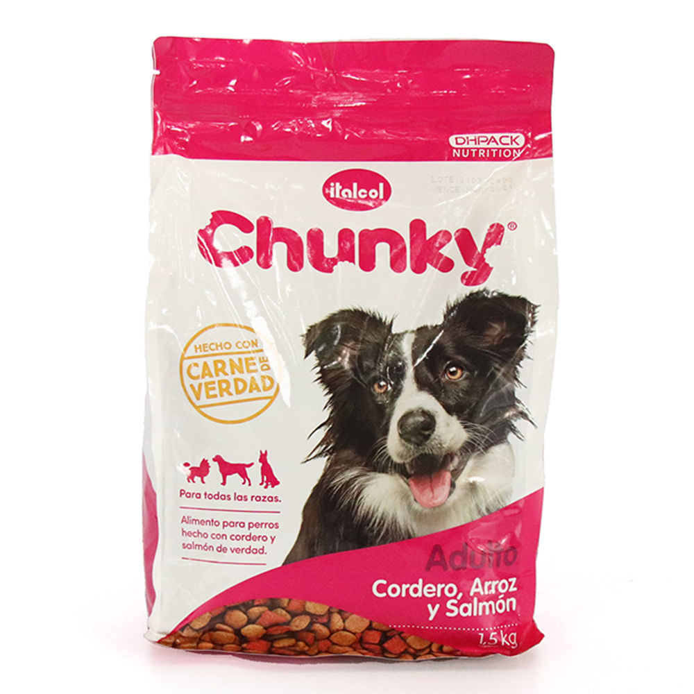 CHUNKY CORDERO ARROZ Y SALMON  x  1.5KL
