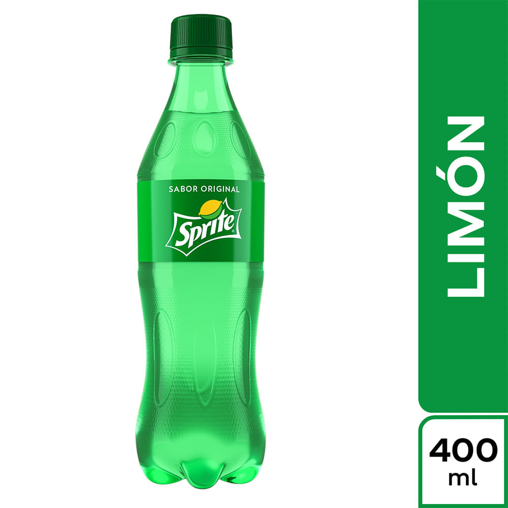 GASEOSA SPRITE PET  x 400 ML