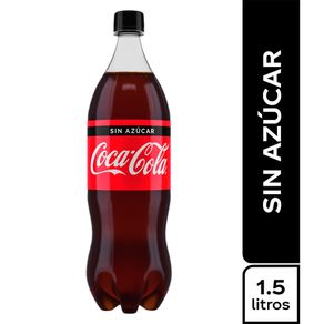 COCA COLA SIN AZUCAR x 1500ML