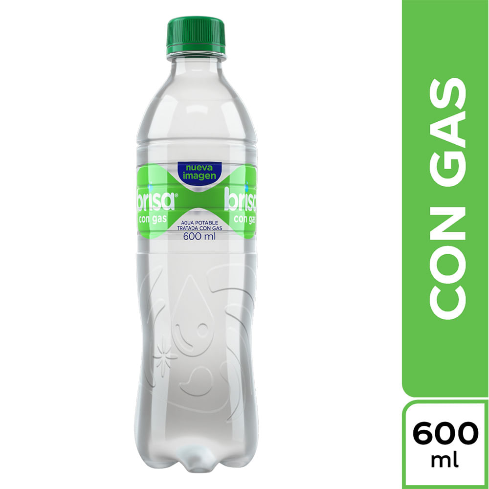 AGUA BRISA CON GAS  x 600ML