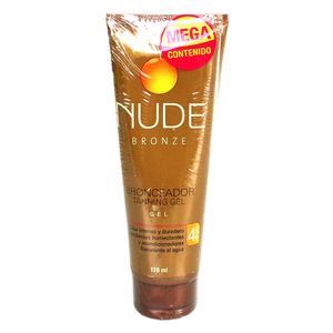 Nude Bron Bronceado Gelspf4 120 ml 2Xpe