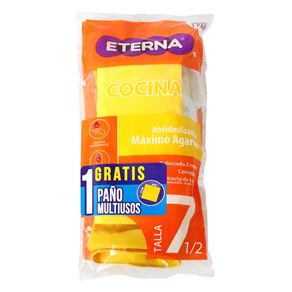 GUANTE MAXIMO AGARRE + PAÑO 7.5 ETERNA