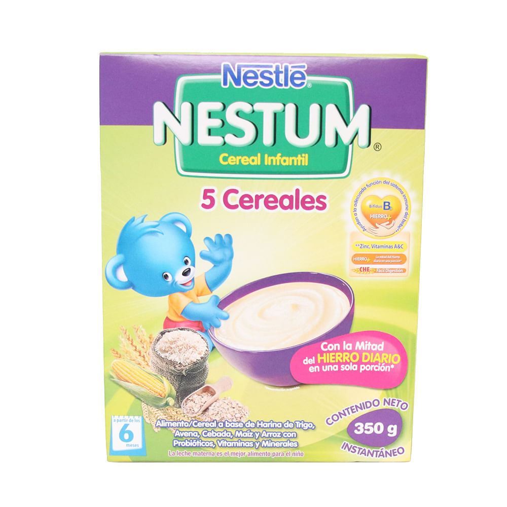 NESTUM 5 CEREALES x 350 GR