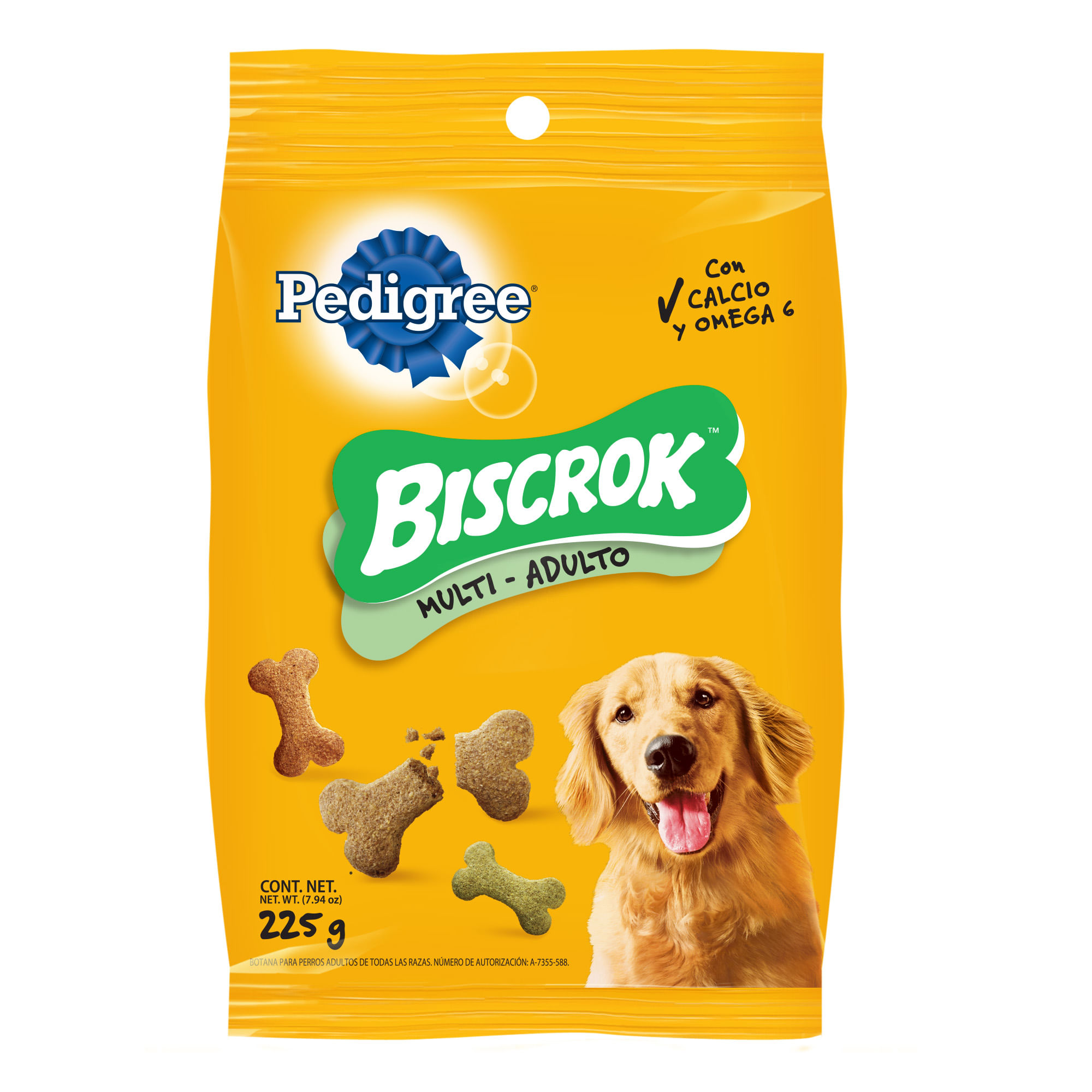 SNACK PEDIGREE BISCROK MULTI-ADULTO*225G