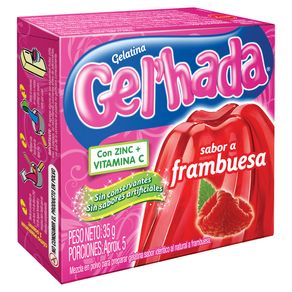 GELATINA GELHADA FRAMBUESA*35GR