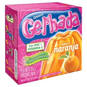 Gelatina GEL'HADA naranja x35 g