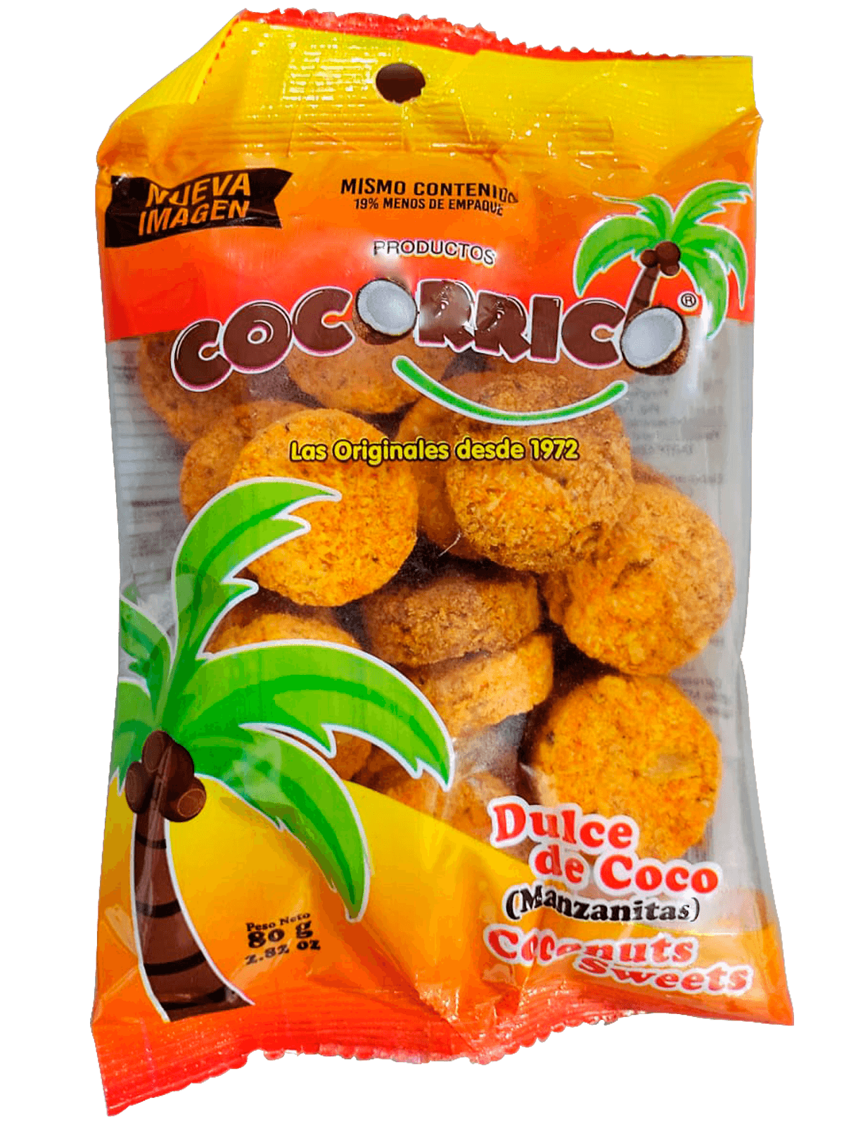 MANZANITAS DE COCO COCORRICO*70GR