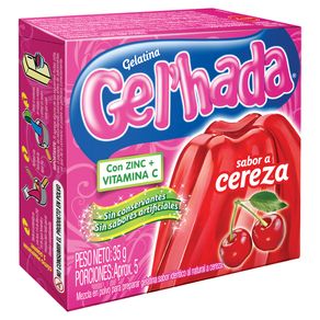 GELATINA GELHADA CEREZA*35GR