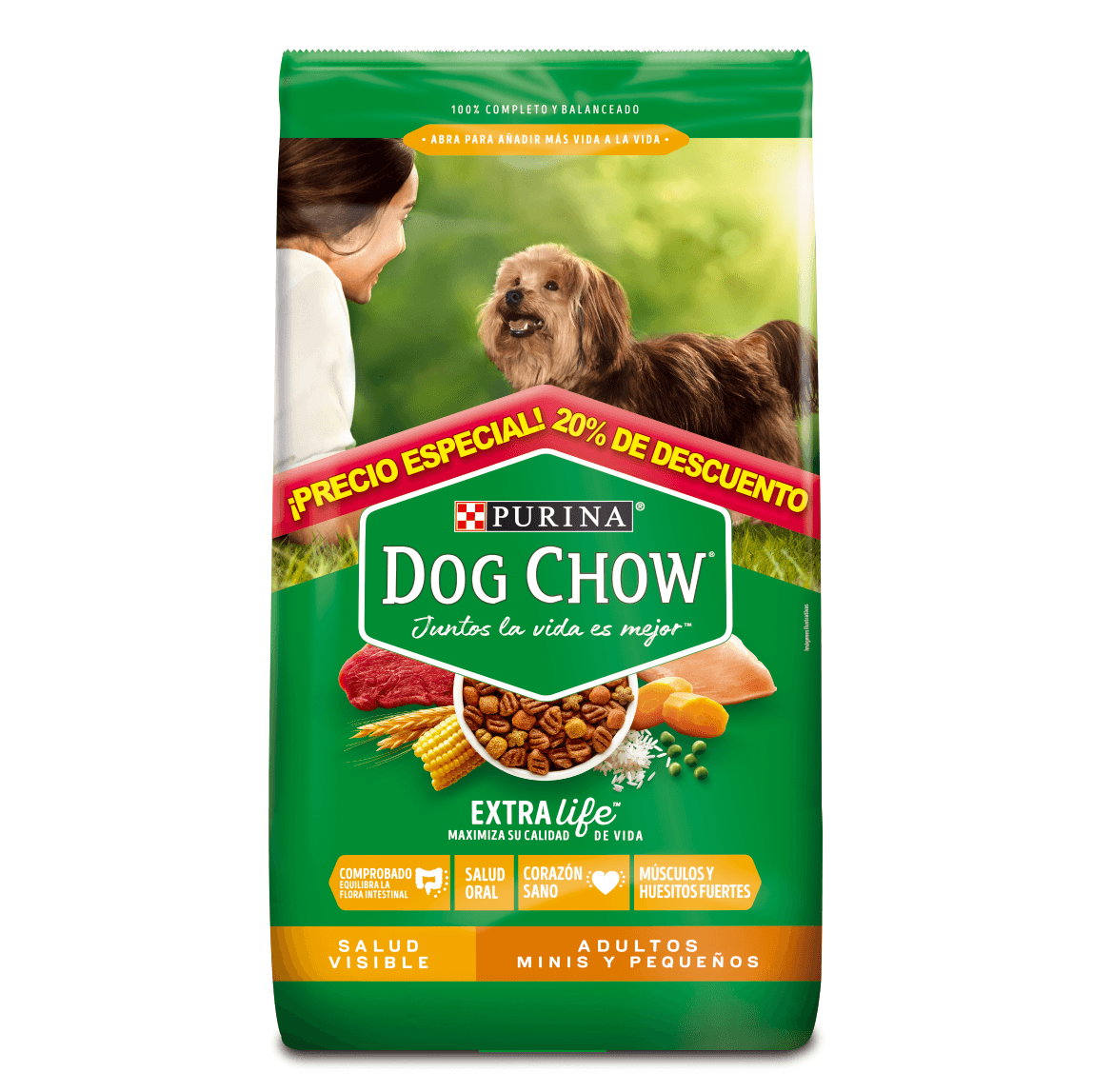 ALIMENTO DOGCHOW PERRO ADULTO MINI*1000G
