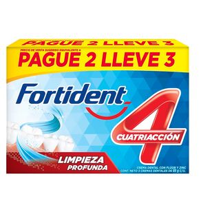 CREMA DENTAL LIMPIA PROFU FORTIDENT*85GR