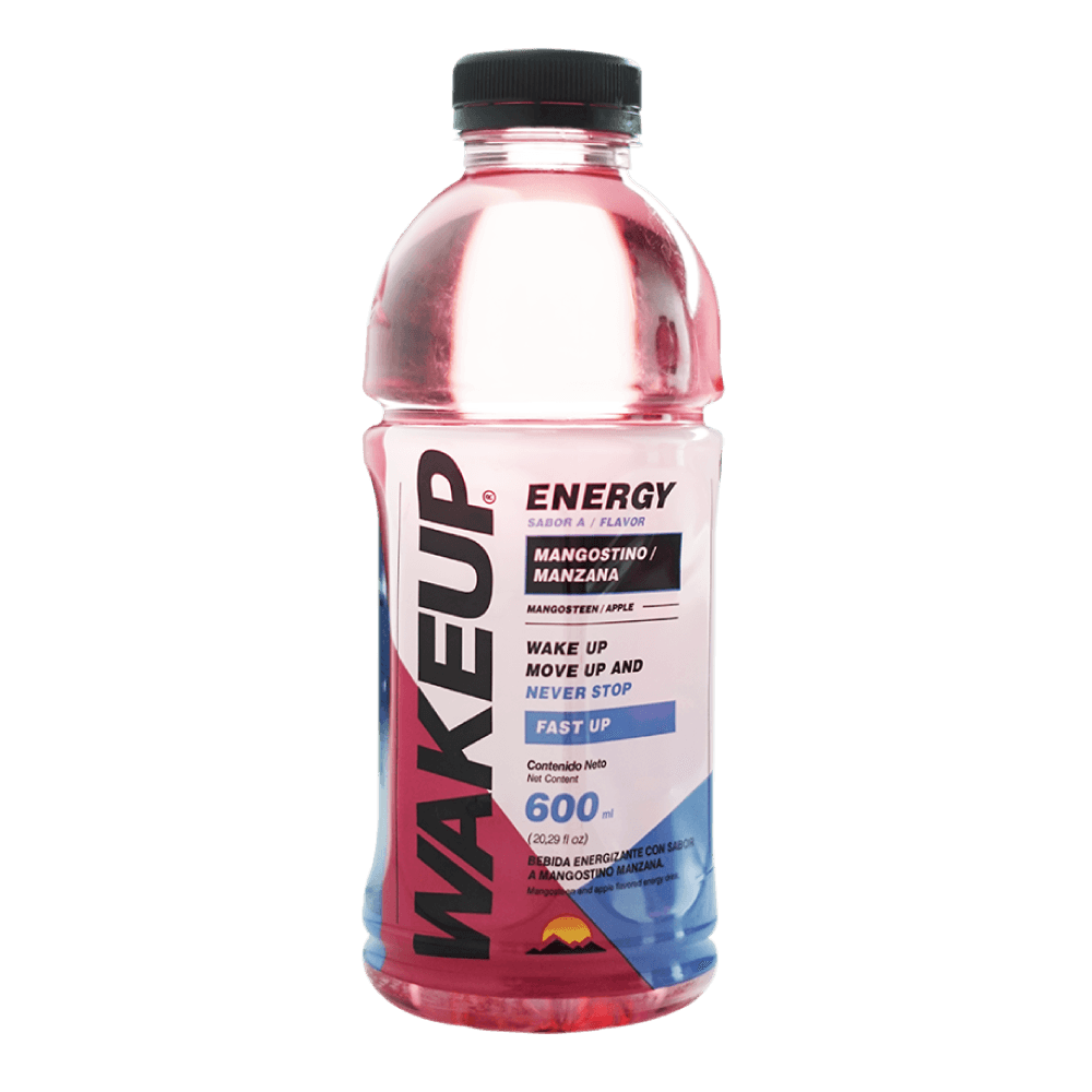 AGUA ENERGIZANTE MANGOSTINO WAKE UP*600M