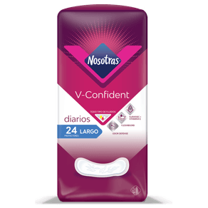 PROTECTORES NOSOTRAS VCONFIDENT LARGOx24