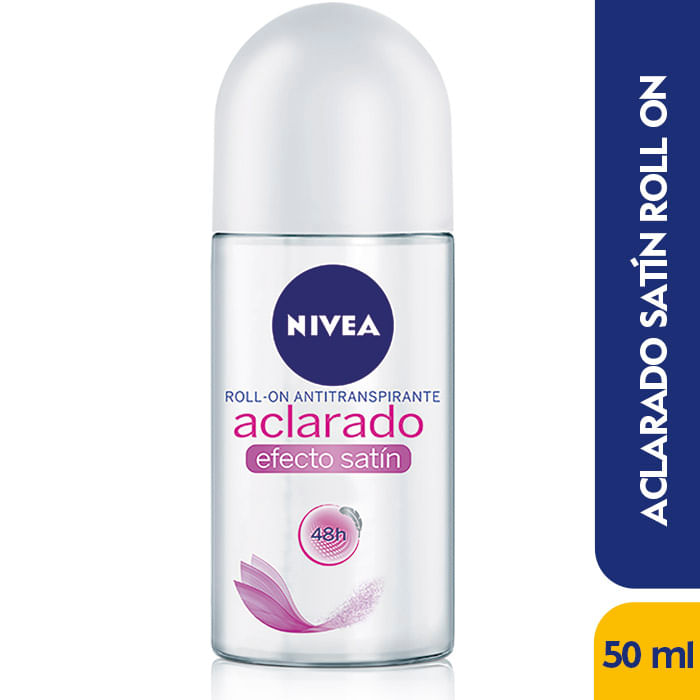 DEO ACLARADO EFFECTO SATIN NIVEA  x 50ML