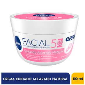 CREMA NIVEA CUIDADO ACLARADO NATUR*100ML