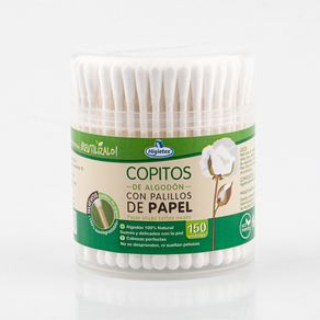 COPITOS ALGODON ECOLOGICO HIGIETEX*150UN