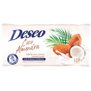 JABON DESEO COCO ALMENDRAS 3U x 110GR