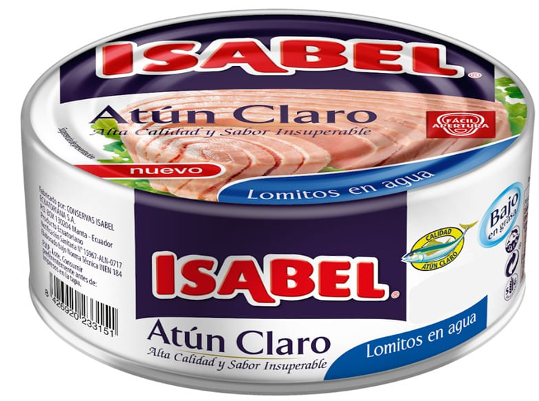 ATUN ISABEL LOMO AGUA*142GR