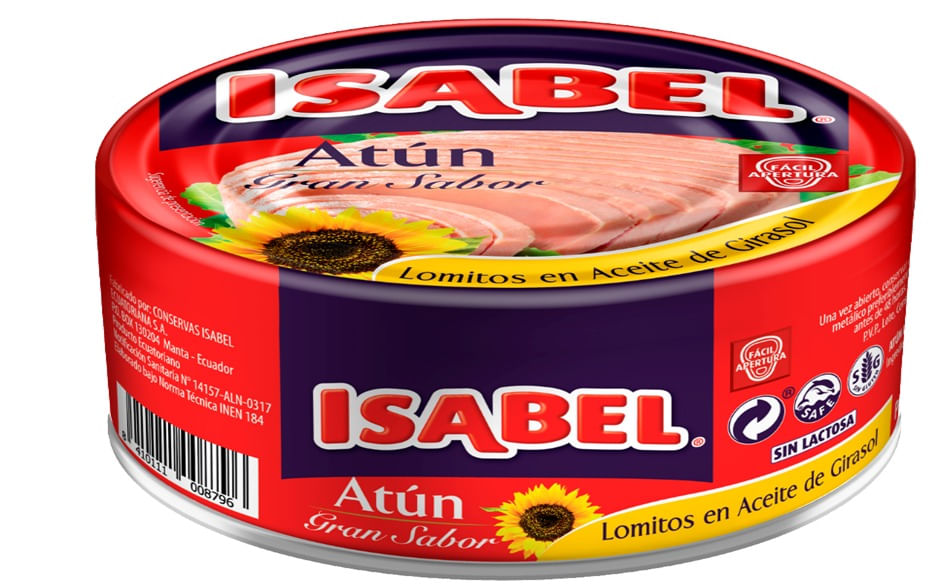 ATUN ISABEL LOMO ACEITE*142GR